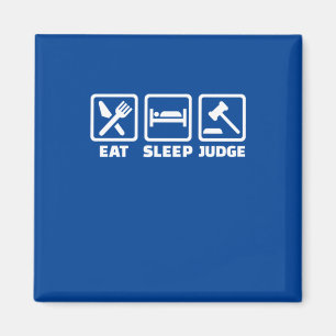 Anwalt Eat Sleep Judge Magnet