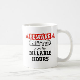 Anwalt mit billigen Stunden   Funny Attorney Kaffeetasse