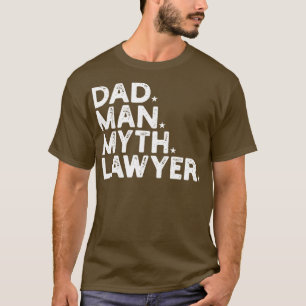 Anwalt Vater Vater Vatertag Vintag T-Shirt