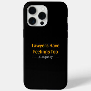 Anwälte haben Gefühle zu angeblich - Anwälte Case-Mate iPhone Hülle