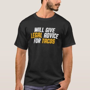 Anwälte Männer und Frauen geben Rechtsberatung für T-Shirt