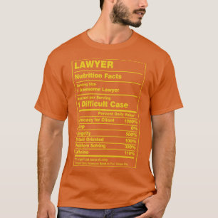 Anwältin für Ernährungsfragen T-Shirt