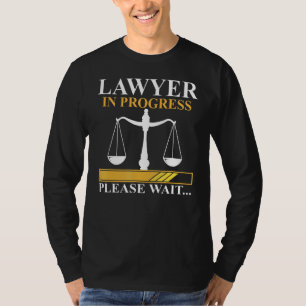 Anwältin für Studentendesign an der juristischen F T-Shirt