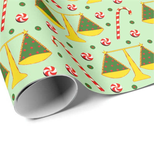 Anwältin Weihnachtsgeschenke Wrapping Paper Geschenkpapier (Rolleneckpunkt)