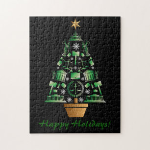Anwaltsanwalt Weihnachtsbaum Puzzle