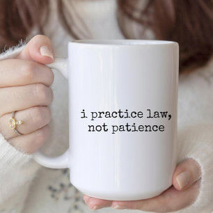 Anwaltsbüro-Mug-Geschenk für ihn, Juristischer Hum Kaffeetasse