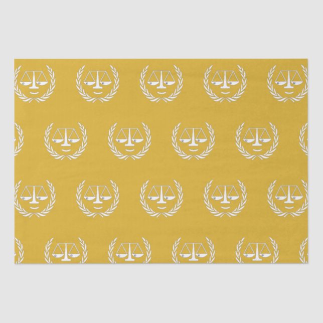 Anwaltsgeschenk Seidenpapier (Vorderseite)