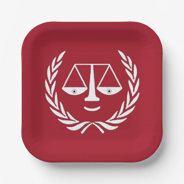 Anwaltskanzlei Abschluss Paper Teller (Vorderseite)