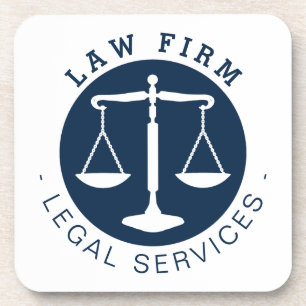 Anwaltskanzlei   Legal Services Deep Blue Getränkeuntersetzer