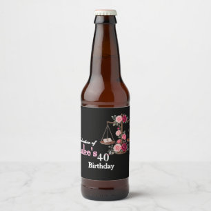 Anwaltstag Bierflaschenetikett