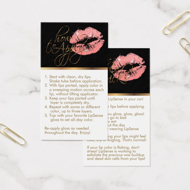 Anwenden & Tipps - Lippen für Korallen-Glitzer (Büro)