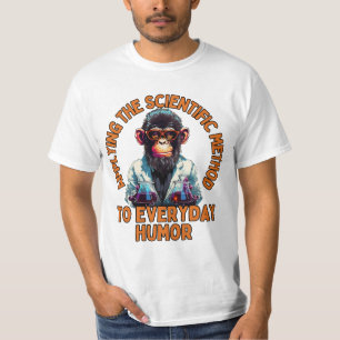 Anwendung der wissenschaftlichen Methode auf den a T-Shirt