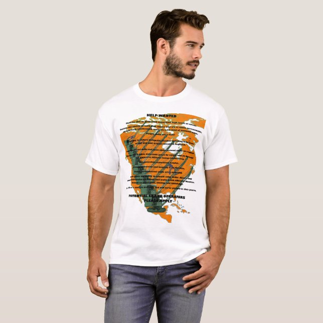 ANWENDUNGSKENNTNISSE DES KRANENBETREIBERS PLUS MAP T-Shirt (Vorne ganz)