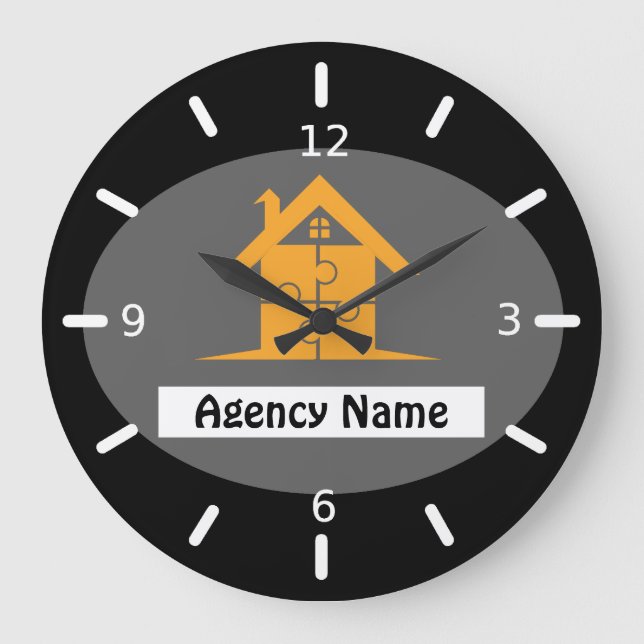 Anwesen Agency große Uhr (Vorderseite)
