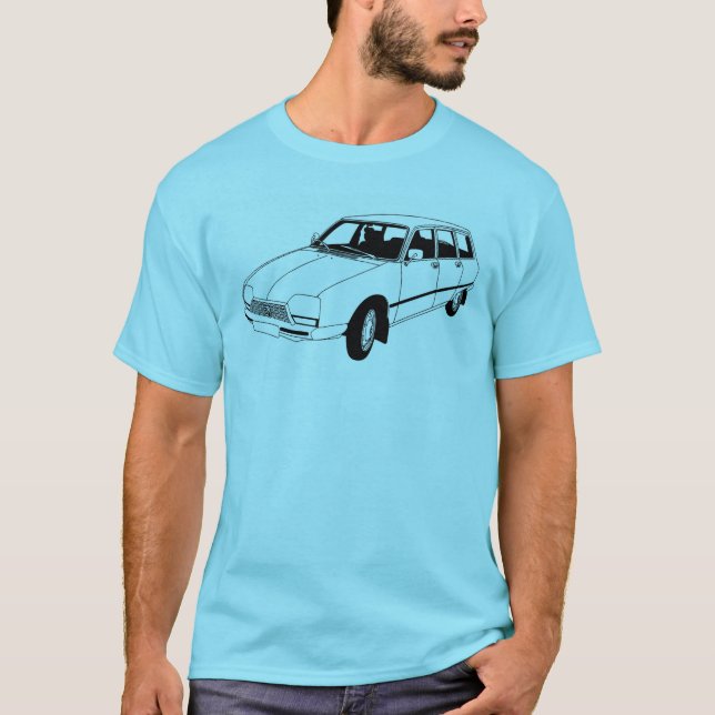 Anwesen Citroen GS T-Shirt (Vorderseite)