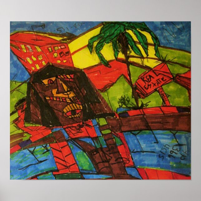 Anwesen-Crash Poster (Vorne)