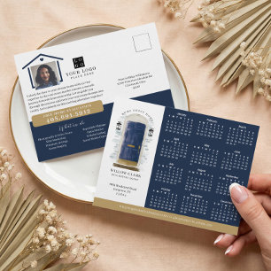 Anwesen-Kalender 2024 für Wasserfarben Postkarte