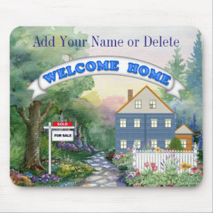 Anwesen-Maus-Pad zum Anpassen der Visitenkarte Mousepad