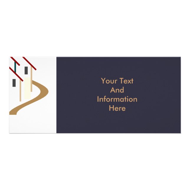 Anwesen-Rackkarte Werbekarte (Vorne)