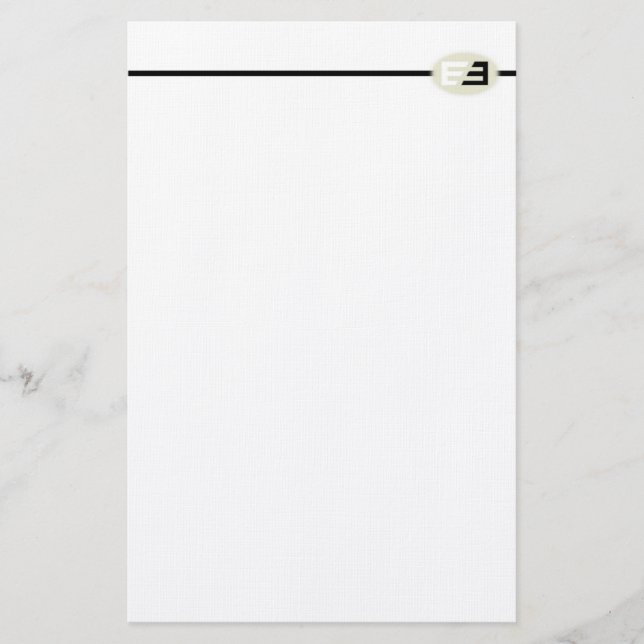 Anwesen Stationery Briefpapier (Vorderseite)