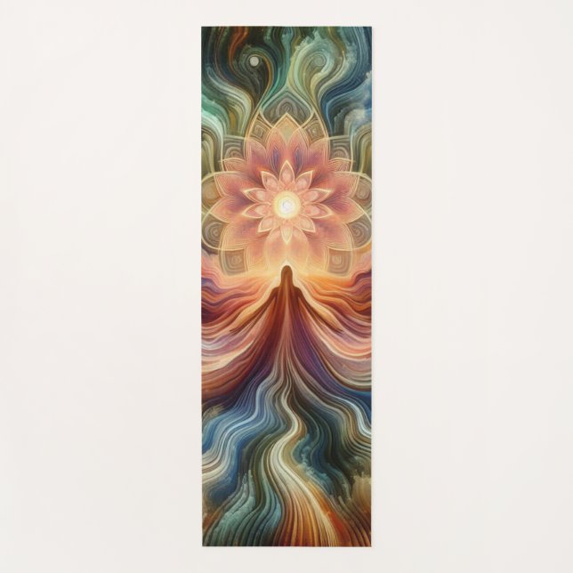 anwesend sein yogamatte (Vorderseite)