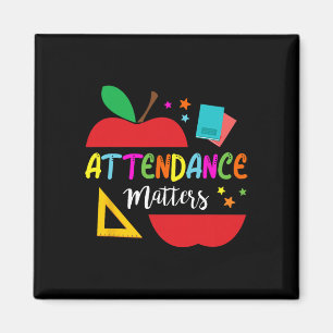 Anwesenheitsprobleme Lehrer Apfel Geschenk für Byc Magnet