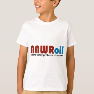 ANWR Öl: Heute bohren schützt sich morgen T-Shirt
