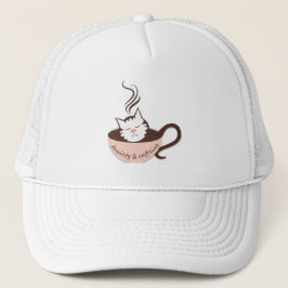 Anxiety & Caffeine Funny Gift for Coffee Lovers Truckerkappe