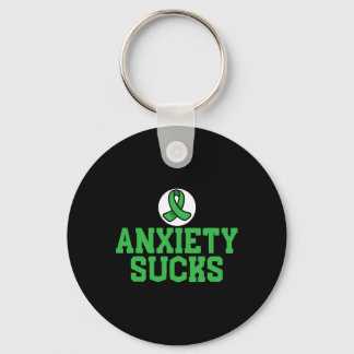 Anxiety Sucks Mental Health Awareness Support End  Schlüsselanhänger