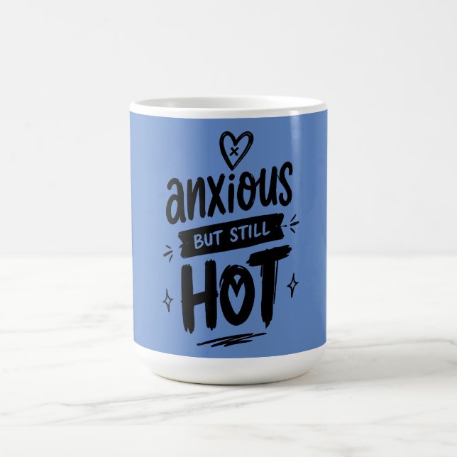 Anxious But Hot Kaffeetasse (Mittel)