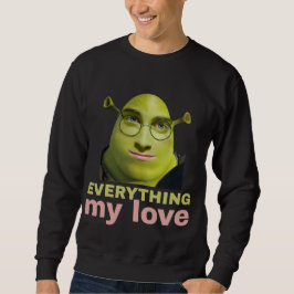 Anxious Character love Sweatshirt