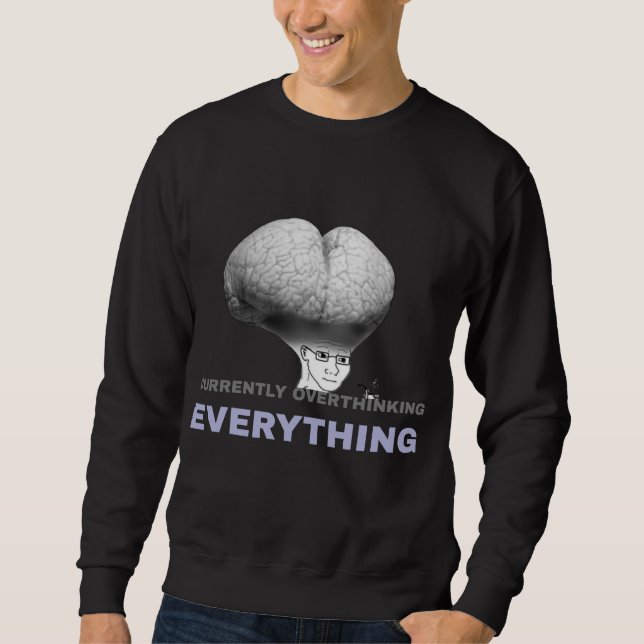 Anxious Character Sweatshirt (Vorderseite)