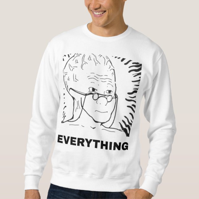 Anxious Character Version Sweatshirt (Vorderseite)