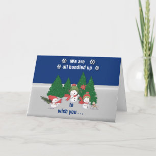 Any Chance Christmas Theme Card Feiertagskarte