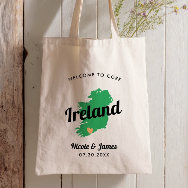 Any Color Ireland Wedding Welcome Bag, irisch Tragetasche (Von Creator hochgeladen)