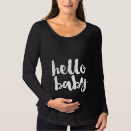 Any color White Hello Baby T-Shirt