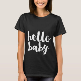 Any color White Hello Baby T-Shirt
