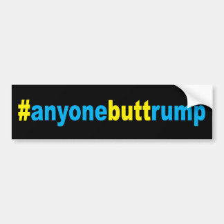 #anyonebuttrump autoaufkleber