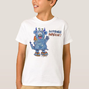 Anythings Popsicle-lustiges Monster-T-Shirt T-Shirt