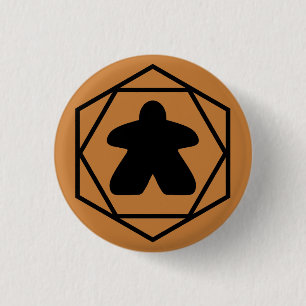 Anytime Meeple Black Art Button