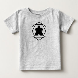 Anytime Meeple Black Art Kleinkind Shirt