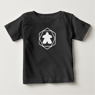 Anytime Meeple White Art Kleinkind Shirt