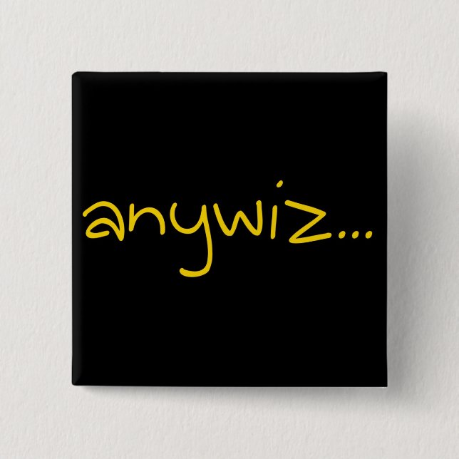 anywiz button (Vorderseite)