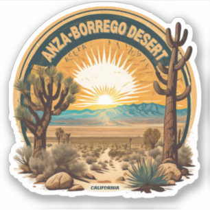Anza-Borrego Desert State Park Kalifornien Aufkleber