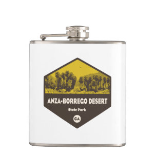 Anza-Borrego Wüste Staat Park/Garten: Flachmann