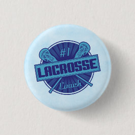 Anzahl Lacrosse Coach Abzeichen Button