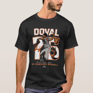 Anzahl und Portrait Camilo Doval San Francisco T-Shirt