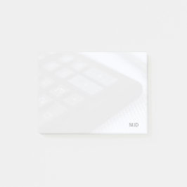 Anzahl und Schlüssel Post-it Klebezettel