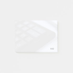 Anzahl und Schlüssel Post-it Klebezettel