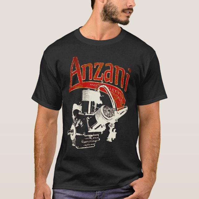Anzanimotorrad T-Shirt (Vorderseite)
